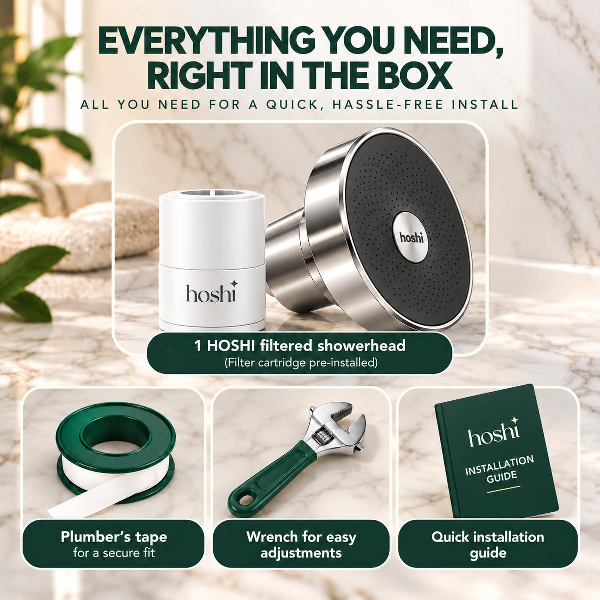 Scalp Therapy Filtered Showerhead